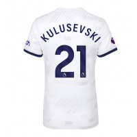 Dámy Fotbalový dres Tottenham Hotspur Dejan Kulusevski #21 2023-24 Domácí Krátký Rukáv